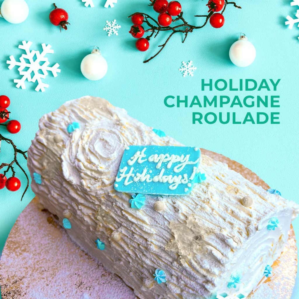 Holiday Champagne Roulade